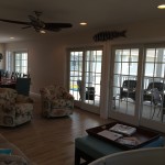 Sliding Glass Doors to Screened-in Porch