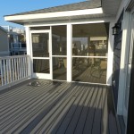 Open Deck and Screened-in Porch at Vacation Home Rental in Lewes Rehoboth Fenwick Delaware