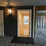 Lower exterior entrance at 8 Sandpiper in Lewes, DE